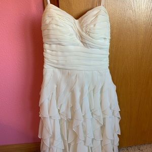 White homecoming dress